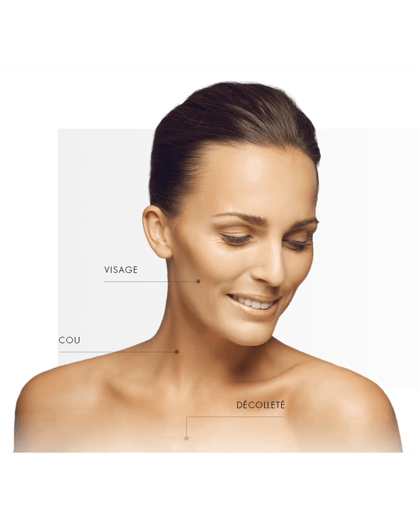 Femme zones traitables NanolaserPeel