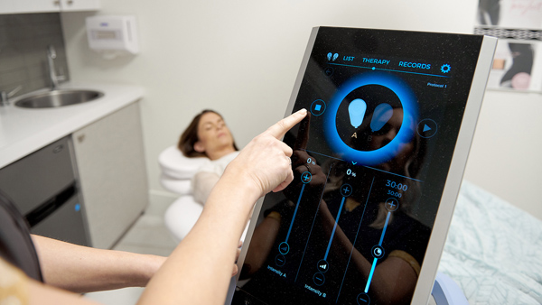 A photo of a dermapure clinic procedure room