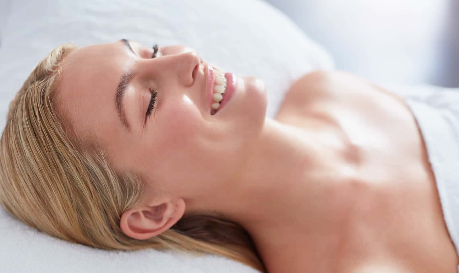 A dermapure physician treating a patient