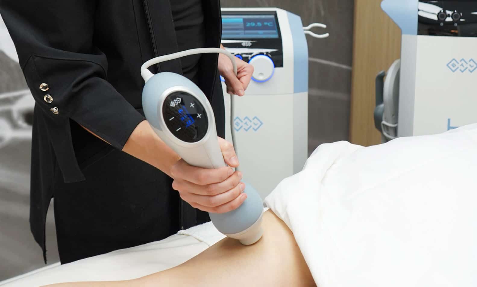 A photo of a dermapure clinic procedure room